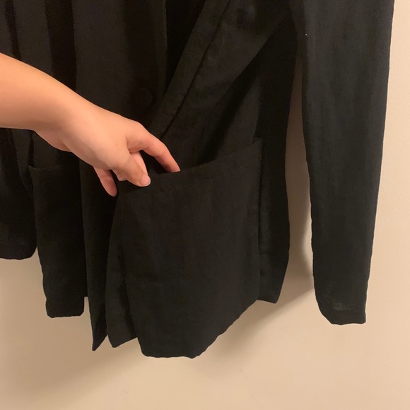 Oversized drape blazer jacket - Picture 4 of 6